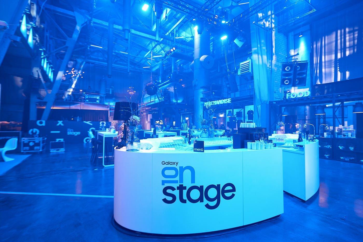 Samsung Event location - Galaxy on Stage